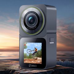 360行车记录仪V9 运动相机防抖 4K高清摄影机 骑行徒步vlog相机